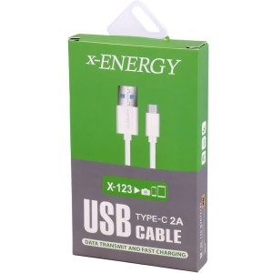 کابل شارژ USB به Type-C بیسوس مدل Baseus White Series CATSW-G01 طول 2 متر در  بروزکالا