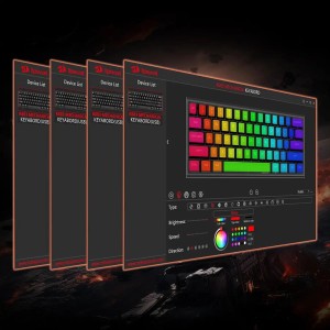 کیبورد گیمینگ رد راگون مدل Redragon FIZZ K617 Wired در بروزکالا
