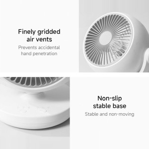 پنکه قابل حمل شیائومی لیدستو مدل Xiaomi Lydsto Desktop Circulation Fan XD-ZMXFS02 در بروزکالا