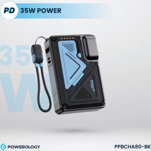 پاوربانک پاورولوژی مدل Powerology Solar Powerbank PPBDS05 Sante  ظرفیت 10000 میلی آمپر ساعت در بروزکالا