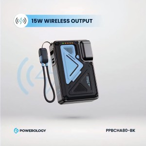 پاوربانک پاورولوژی مدل Powerology Solar Powerbank PPBDS05 Sante  ظرفیت 10000 میلی آمپر ساعت در بروزکالا