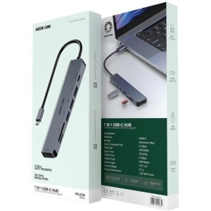 هاب شش پورت تایپ سی  بیسوس  Baseus Ultra Joy Series 6-Port Type-C HUB Air B00052802811-02 در بروزکالا
