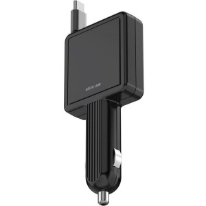 شارژر فندکی گرین لاین مدل Green Lion Retractable 30W Car Charger GNRTPD30CCBK در بروزکالا