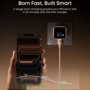 شارژر دیواری انکر مدل Anker Zolo Charger 30W A2698611 در برزوکالا