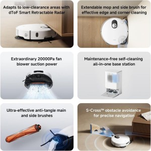 جارو برقی رباتی هوشمند شیائومی مدل Xiaomi Robot Vacuum S40 Pro در بروزکالا