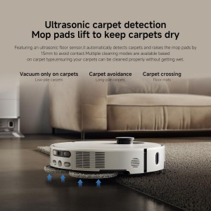 جارو برقی رباتی هوشمند شیائومی مدل Xiaomi Robot Vacuum S40 Pro در بروزکالا