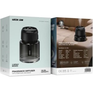 خوشبوکننده هوا هوشمند گرین لاین مدل  Green Lion Fragrance Diffuser GNFRGCDIFBK در بروزکالا
