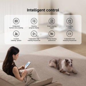 جارو برقی رباتی هوشمند شیائومی مدل Xiaomi Robot H50 Pro در بروزکالا