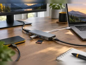 راهنمای انتخاب هاب USB-C؛ از HDMI و PD تا سرعت USB و شبکه