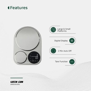 ترازو دیجیتال  گرین لاین مدل Green Lion Dual Kitchen Scale GNDUALKSSL در بروزکالا