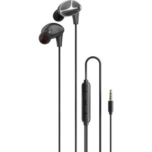 هندزفری پرودو مدل Porodo Soundtec Stereo Bass Earphones PDWEC12BK در بروزکالا