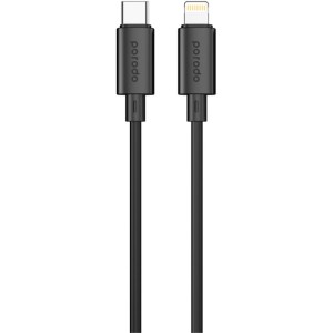 کابل شارژ USB-C به لایتنینگ پرودو مدل Porodo Blue PB-20WCLC-BK طول 1.2 متر در  بروزکالا