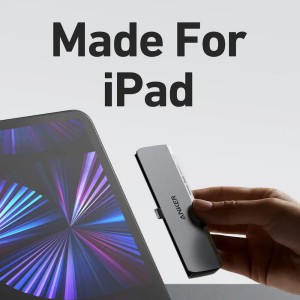 هاب هفت پورت تایپ سی  گرین لاین Green Lion 7 in 1 USB-C HUB GHB-9 GN7N1CHUBGY در بروزکالا