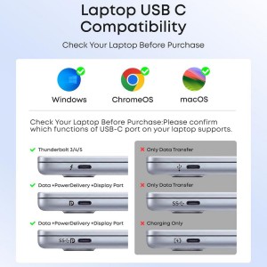 هاب پنج پورت تایپ سی  انکر  مدل Anker 322 Hub A8355H11 در بروزکالا