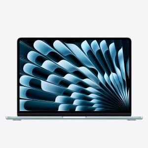 لپ تاپ اپل مدل MacBook Air M5 13-inch 2026 MDHK4 رم 24GB حافظه 1TB رنگ آبی آسمانی در بروزکالا