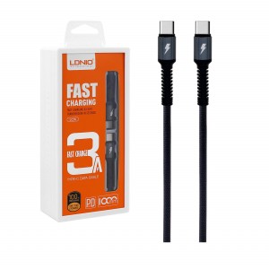 کابل USB-C الدینیو مدل ldino LC91 طول 1 متر در بروزکالا