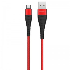 کابل تبدیل USB به microUSB بروفون مدل BX32 طول 1 متر در بروزکالا