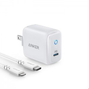 شارژر دیواری انکر مدل ANKER B2019-L به همراه کابل تبدیل لایتنینگ در بروزکالا
