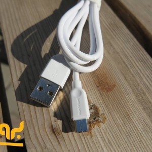 کابل تبدیل USB به microUSB بروفون مدل BX14 طول ۱ متر در بروزکالا
