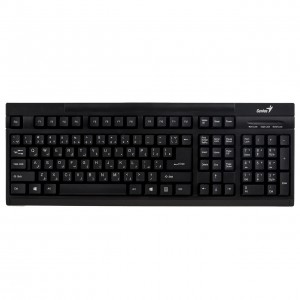 کیبورد جنیوس مدل KB-125 همراه با حروف فارسی در بروزکالا