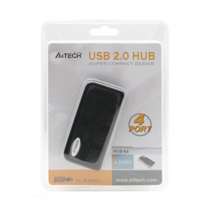 هاب 4 پورت USB 2.0 ای فورتک مدل HUB-64