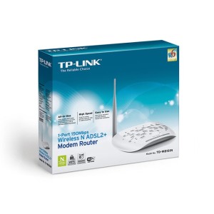 مودم روتر ADSL2 Plus بی‌سیم N150 تی پی-لینک مدل TD-W8151N