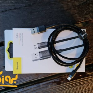 کابل USB به microUSB باسئوس مدل Baseus Cafule طول ۱ متر در بروزکالا