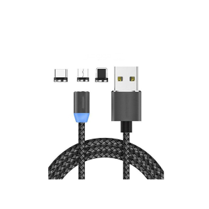 کابل USB به لایتنینگ/USB-C/microUSB لیتو مدل LD-23 طول 1 متر
