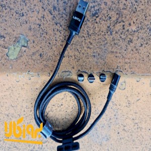 کابل USB به لایتنینگ/USB-C/microUSB لیتو مدل LD-23 طول 1 متر در بروزکالا