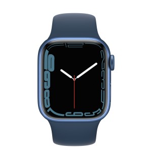 ساعت هوشمند اپل سری 7 سایز 41 با بند سیلیکون استارلایت مدل Apple Watch S7 Starlight 41mm در بروزکالا