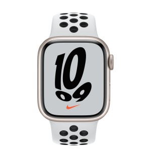 ساعت هوشمند اپل سری 7 سایز 41 با بند سیلیکون سبز مدل Apple Watch S7 Green 41mm در بروزکالا
