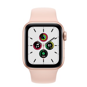 ساعت هوشمند اپل سری se سایز 44 با بند سیلیکون میدنایت مدل Apple Watch Se Midnight 44mm در بروزکالا