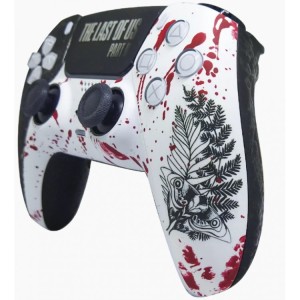 دسته بازی پلی استیشن 5 سونی مدل کاستوم حرفه‌ای - طرح بازی Last Of Us part II  در بروزکالا