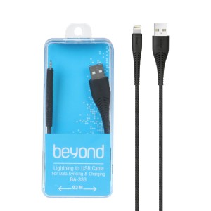 کابل  USB به microUSB بیاند مدل BA-301 طول  ۳۰ سانتی متر در بروزکالا