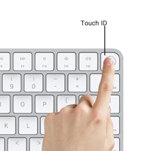 کیبورد بی‌سیم اپل مدلApple Magic Keyboard With Touch ID  در بروزکالا