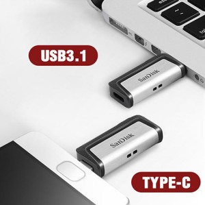 فلش مموری سن دیسک مدل Ultra Dual Drive USB Type-C ظرفیت 64 گیگابایت در بروزکالا