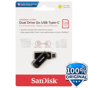 فلش مموری سن دیسک مدل  Ultra Dual Drive Go USB Type C ظرفیت 64 گیگابایت در بروزکالا