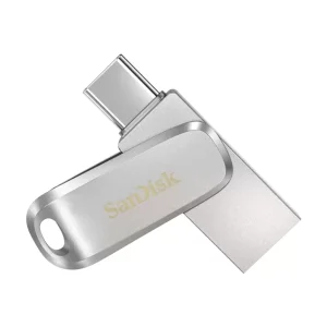 فلش مموری سن دیسک مدل Sandisk Ultra dual drive Luxe Type-c ظرفیت 256 گیگابایت در بروزکالا