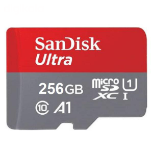 کارت حافظه microSDXC سن دیسک مدل Sandisk Ultra A1 کلاس 10 استاندارد UHS-I سرعت 150MBps ظرفیت 256 گیگابایت در بروزکالا
