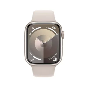 ساعت هوشمند اپل سری 9 سایز 45 استارلایت مدل Apple Watch S9 Starlight 45mm در بروزکالا