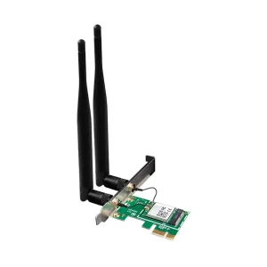 کارت شبکه  اینترنال وای فای تندا دو باند  Tenda E12 AC1200 در بروزکالا