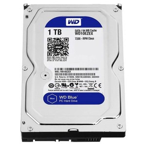 هارد دیسک اینترنال وسترن دیجیتال مدل Western Digital Blue  ظرفیت 1 ترابایت در بروزکالا