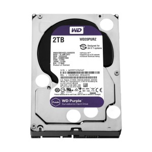 هارد دیسک اینترنال وسترن دیجیتال مدل Western Digital PURPELE  ظرفیت 2 ترابایت در بروزکالا