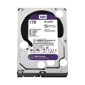 هارد دیسک اینترنال وسترن دیجیتال مدل Western Digital PURPELE  ظرفیت 1 ترابایت در بروزکالا