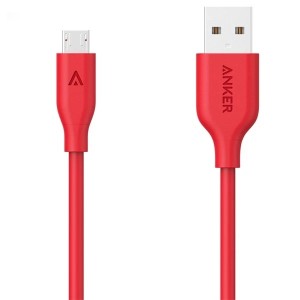 کابل تبدیل USB به microUSB انکر مدل A8132 PowerLine  در بروزکالا