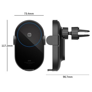 شارژر و هولدر بی سیم خودرو شیائومی مدل Xiaomi 30W Car Wireless Charger W03ZM در بروزکالا