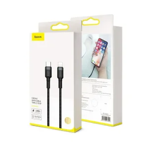 کابل شارژ باسئوس مدل (Baseus Simple Wisdom Data Cable Kit Type-C to iP PD 20W (2PCS/Set در بروزکالا