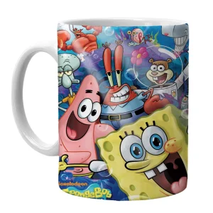 ماگ سرامیکی طرح SpongeBob SquarePants در بروزکالا