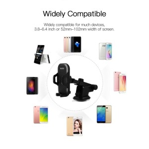 شارژر و هولدر بی سیم خودرو شیائومی مدل Xiaomi 30W Car Wireless Charger W03ZM در بروزکالا