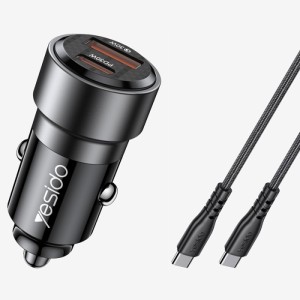 شارژر فندکی یسیدو مدل Yesido Y55 60W در بروزکالا